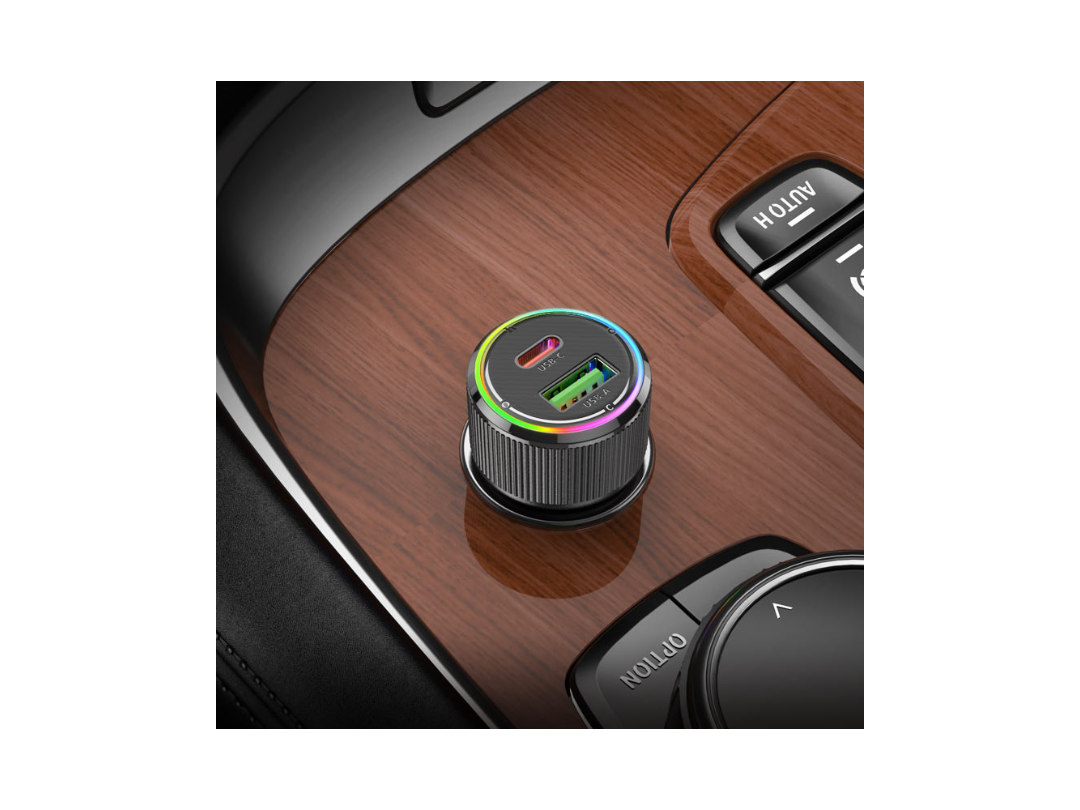 Hoco Car Charger NZ14A Guerrero 38W with Dual Ports & Cable Set Hoco Car Charger NZ14A Guerrero 38W with Dual Ports & Cable Set